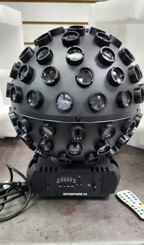 Chauvet DJ Rotosphere Q3 RGBW LED Mirror Ball Simulator Effect - Image 4 of 4