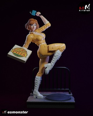 April O'Neil 3D Printed Kit Unpainted/Unassembled