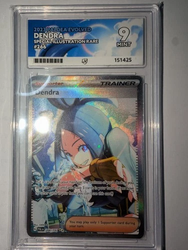 Pokemon Dendra Paldea Evolved Special Illustration Rare 266/193 - ACE 9 MINT