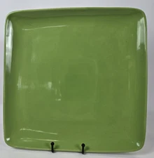 Studio Nova Hopscotch Green 13" Sq Chop Plate/Serving Platter HA205
