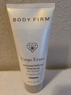 Body Firm Crepe Erase Advanced Refining Facial Scrub With Trufirm 6 Fl Oz