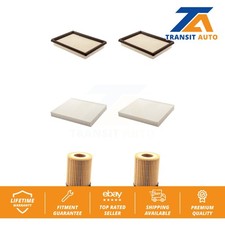 Air Cabin Engine Cartridge Oil Filters (6 Total) Kit For INFINITI Q60 2 Required