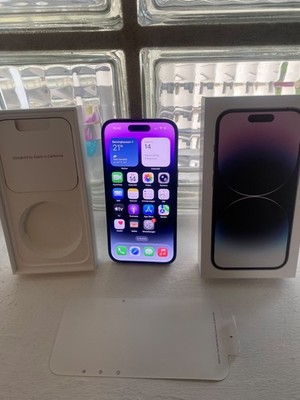Apple iPhone 14 Pro A2890 - 128GB - Dunkellila (Ohne Simlock) (Dual-SIM)