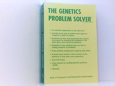 Genetics Problem Solver (Problem Solvers) The Editors of Rea: