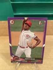 2018 Bowman - Prospects Hunter Greene #BP48 Purple /250 (RC)