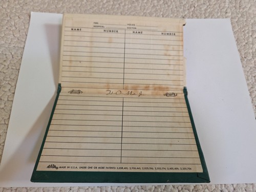 1963 Halls Motor Truck Transit Bingaman Express Advertising Calender Thermometer - Picture 5 of 10