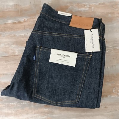 Levi's MADE & CRAFTED Selvedge JEANS Size 32 New Mens Needle Narrow