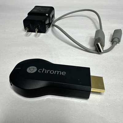 Google Chromecast H2G2-42 HDMI Media Streamer w/ USB Power Cable & Adapter