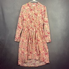 Ella by Namshi Dress Women's XL Abstract Ditsy Florals 70's Artsy Cottage Fairy