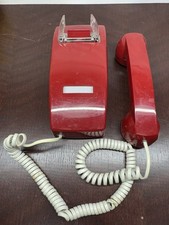 Red Corded Telephone Instant Dial Emergency NOC BATPHONE Sandman Telecom
