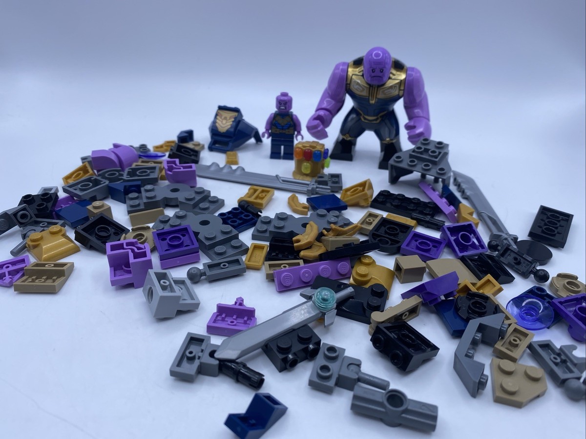 希少　FANTASTIC MAN 創刊号　2005 トムブラウン purple Lego Marvel 76107 Thanos Bigfig Minifigure Infinity Gauntlet ALL