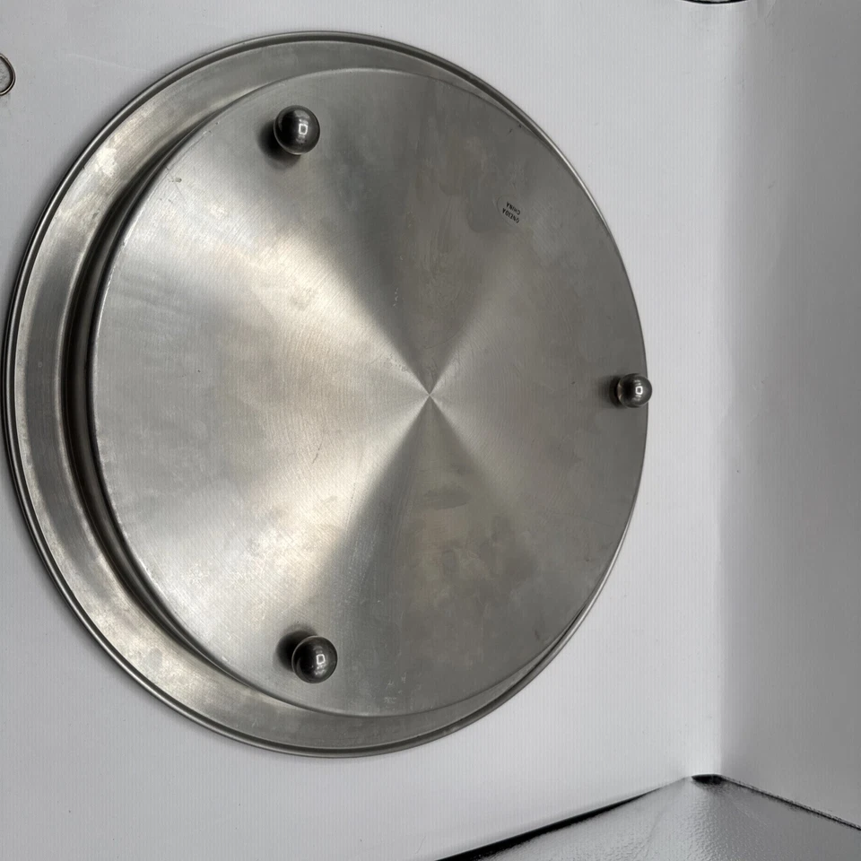 Oneida Stainless Steel Marble Stone Insert Cheese Serving Platter Tray - Image 2 of 4