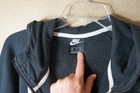 Nike Air M black & white zip up hoodie jacket could be unisex — photo 3