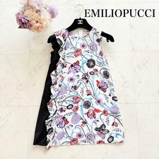 Rare EMILIO PUCCI Kids Floral Dress 8A Made in Italy 120
