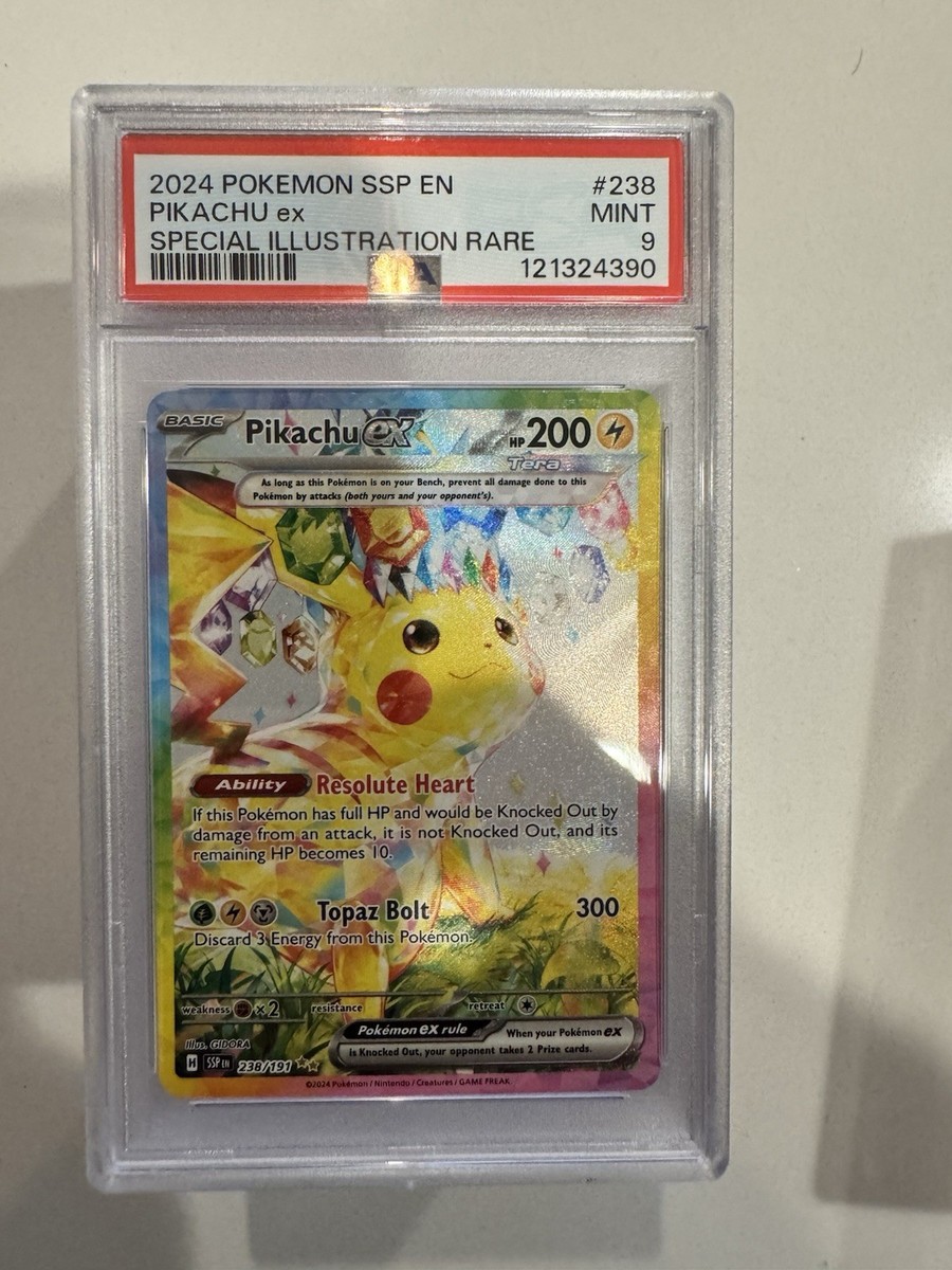 Pikachu ex 238/191 Sv08: Surging Sparks Holo for sale online
