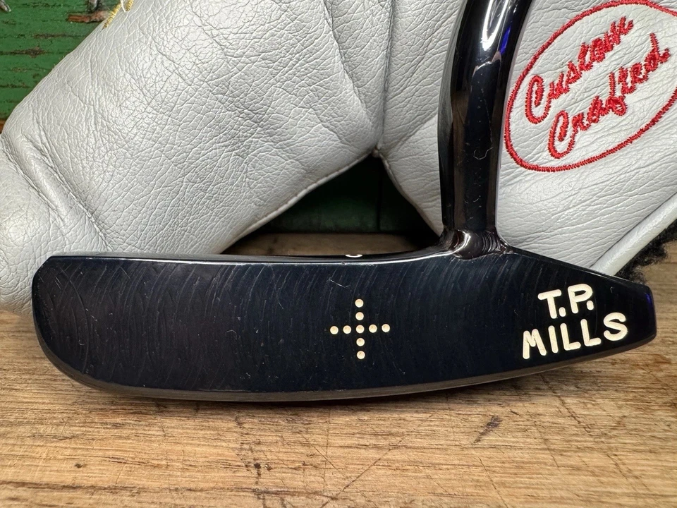 T.P. "Putter Mills Professional Series Softtail soldado cuello de flujo diestro 35"" con HC" Foto 4 de 4