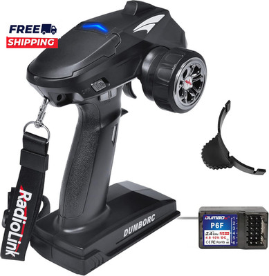 DUMBORC X4 2.4GHz 4 Channel RC Radio Transmitter and Receiver X6F with Fail Safe