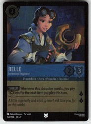 Belle - Inventive Engineer 156/204 Fabled Cold Foil