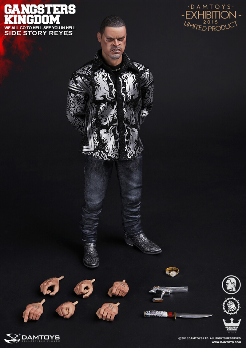 1/6 Scale DAMTOYS GKS002 Gangsters Kingdom Side Story Reyes Figure