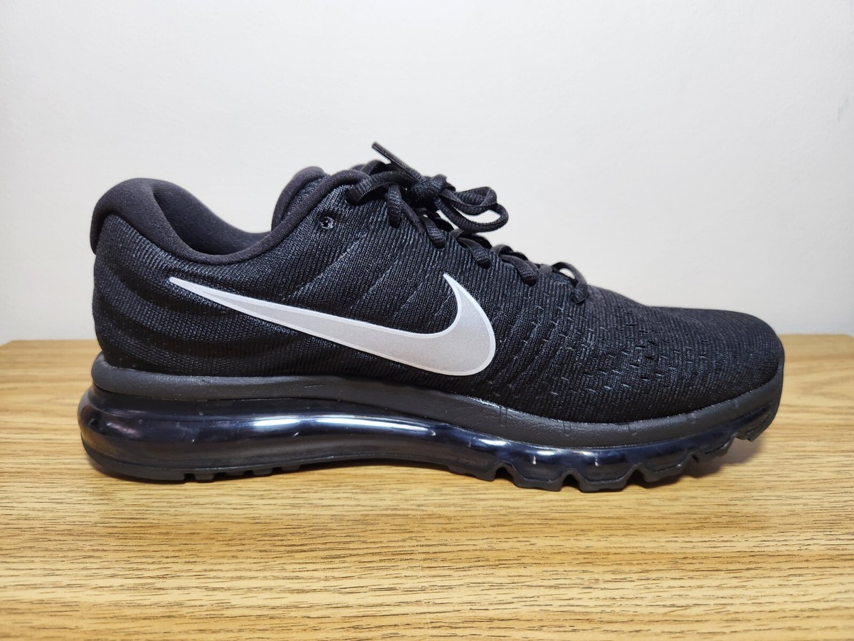 Nike Air Max 2017 Mens Size 11.5 Black Anthracite Grey White
