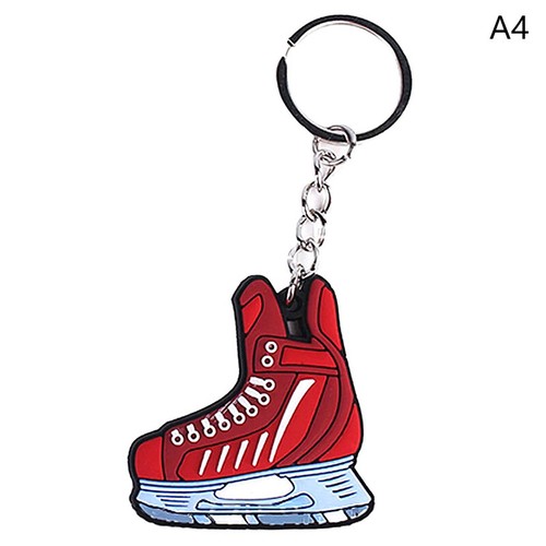 Sports Hockey Keychain Ice Hockey Key Ring Gifts Pendant Car Key Chain Souven JC - Photo 15/19