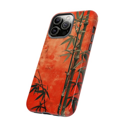 Bamboo Shoots Red - Phone Ink Case for iPhone, Galaxy, Pixel - Picture 83 of 281