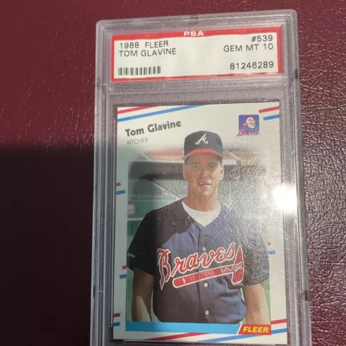 1988 Fleer - #539 Tom Glavine (RC)