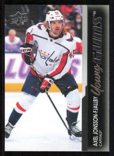 2021-22 Upper Deck #734 Axel Jonsson-Fjallby Young Guns RC