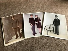 MISC3791 VINTAGE 8x10 PHOTO LOT - MILITARY 1940s-1950s some identification