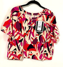 J. Dow Fitness Size 2X Black History Month Women's Short Sleeve Crop Top NEW