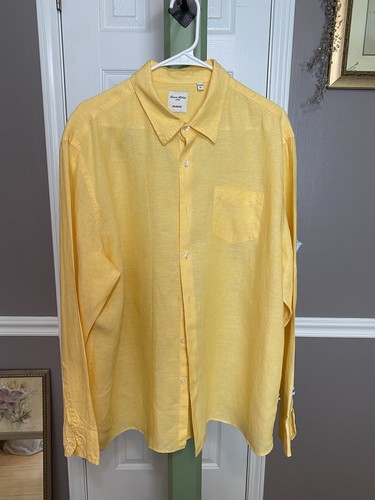 Lot Of 6 Pure Linen Shirts~XL~Millar/Murano/Idillio/Cremieux/Peterman...~MINT!! - Picture 6 of 16