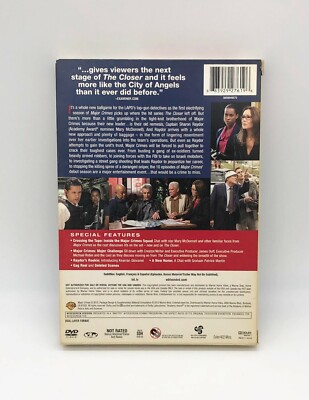Major Crimes: Season 1 DVD Starring Mary McDonnell (Spin-off