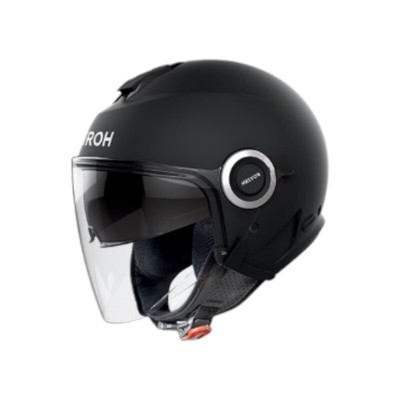 CASCO JET AIROH HELYOS S Nero Solid