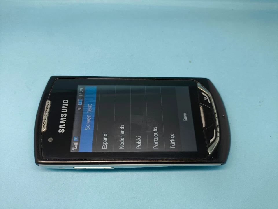 Samsung Monte S5620 - Black (Unlocked) Smartphone Mobile - Image 3 of 4