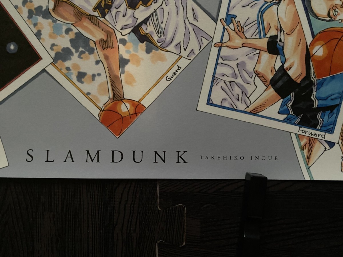 SLAM DUNK Original Art Poster B2 20x28in Weekly Jump 50th Expo