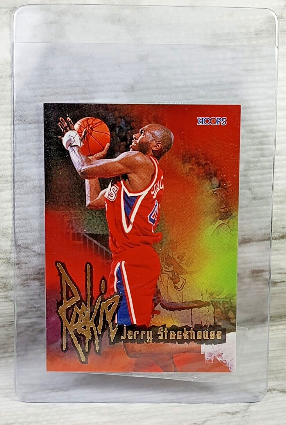 1996 Fleer Ultra #3 of 4 JERRY STACKHOUSE Sealed MOUNTAIN DEW Give Away RC!!!