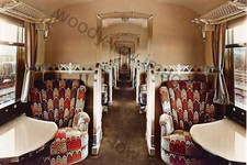 puc3860 - LNER 45-64 Coronation Stock Ist Class Table Seating - print 6x4