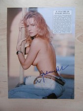 Giuliana De Sio Autogramm signed A4 Magazinbild 