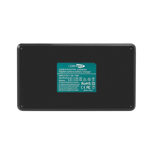 2x 2200mAh EN-EL3e Akku & Dual Ladegerät Für Nikon D100 D200 D700 D80 D300S D70S - Bild 12 von 13