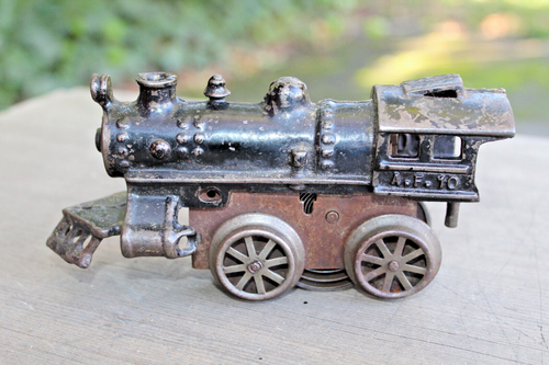 American Flyer O Gauge #10 Cast Iron Steam Engine Windup b2