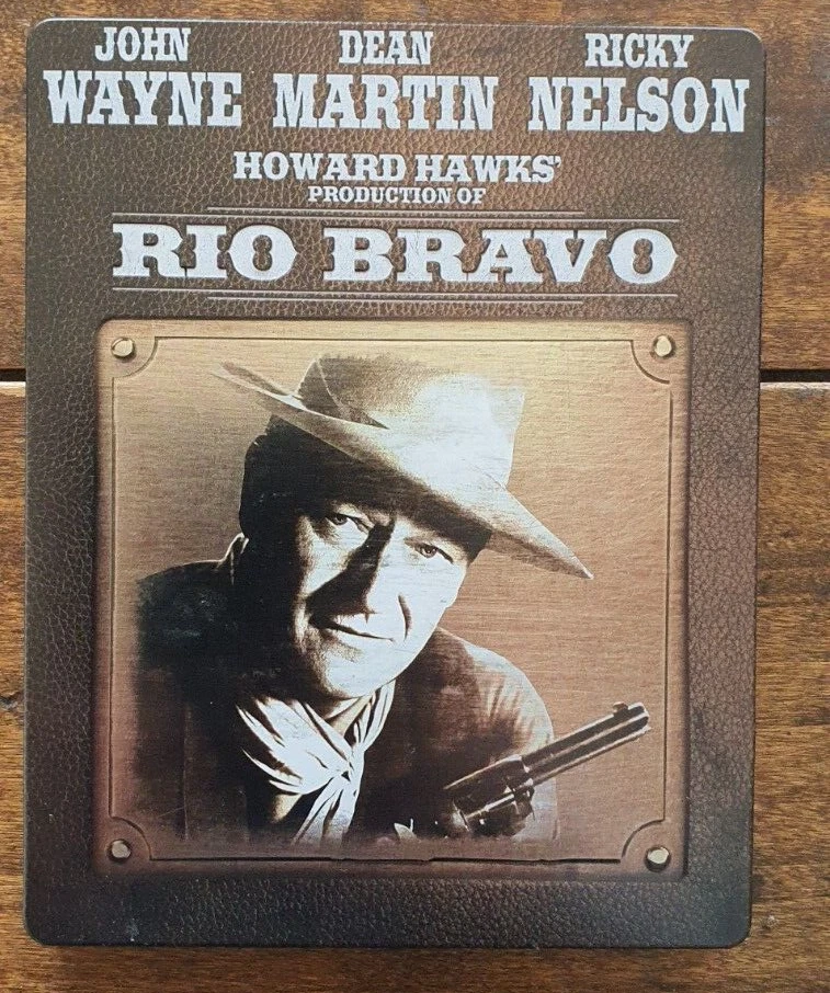 RIO BRAVO. JOHN WAYNE. Hawks. Blu Ray. Édition Limitée SteelBook - Photo 1/3