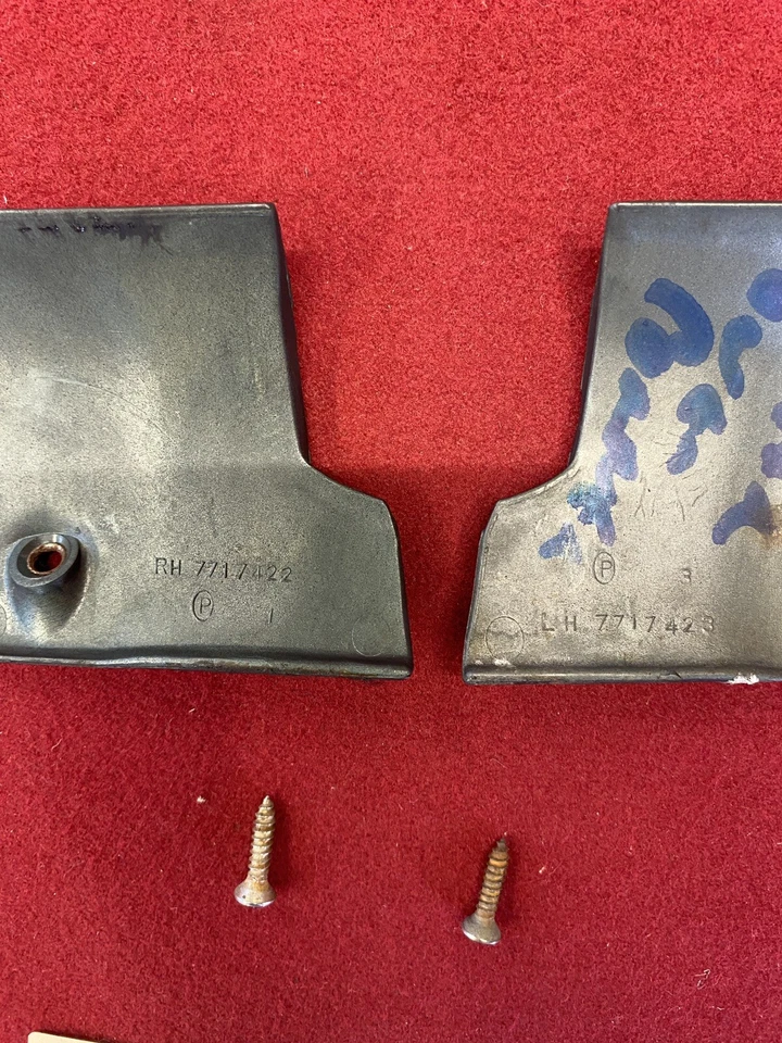 1968-72 Original GM Oldsmobile F-85, Cutlass S y 442 Paquete Bandeja Esquinas Foto 4 de 4