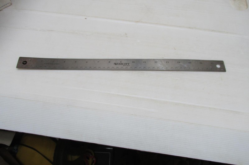 Westcott Since 1872 18 Inch Metal Rule With CM and Cork Non Slip Back Stainless