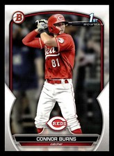 Connor Burns 2023 1st Bowman Draft #BD-159 Cincinnati Reds ROOKIE RC