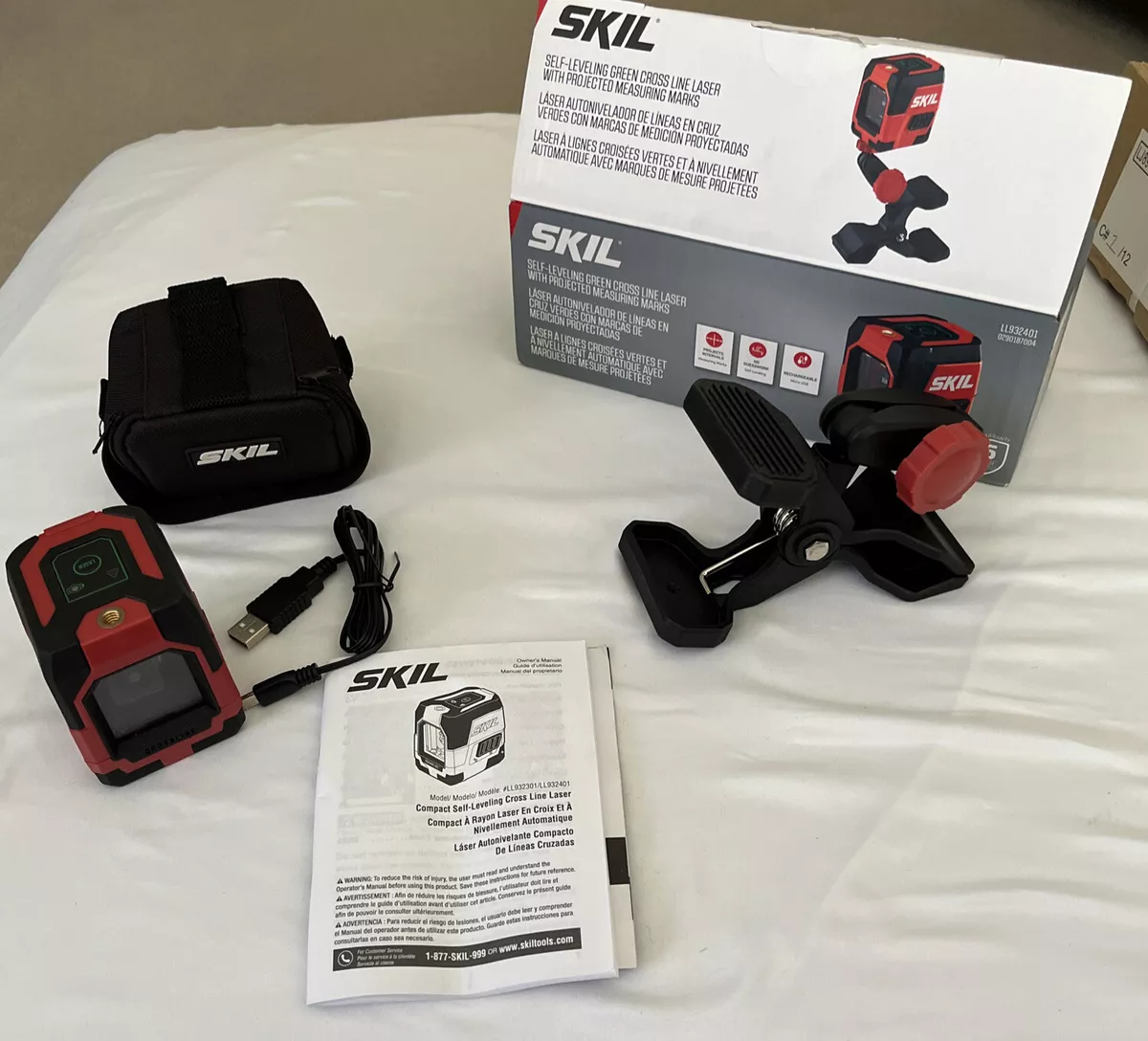Skil self clearance leveling laser