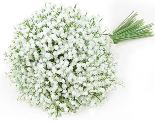 18Pcs Babys Breath Artificial Flower Gypsophila Real Touch Bouquet Wedding Decor - Bild 14 von 17