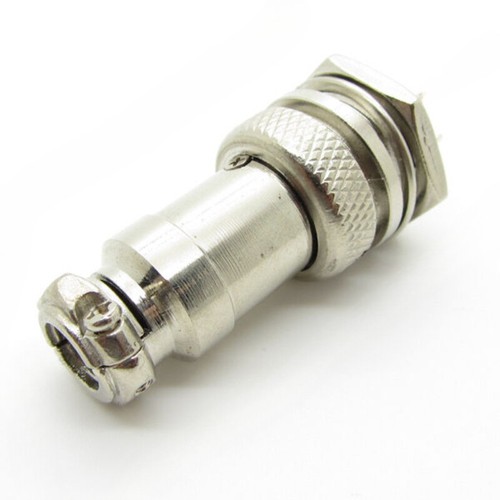 5 × Sets Aviation Plug 6-Pin 16mm GX16-6 Male and Female Panel Metal Connector - Picture 2 of 6