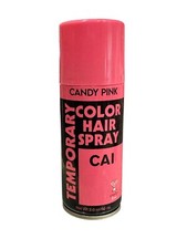 NEW CAI Beauty NYC Temporary Color Hair Spray CANDY PINK Halloween Makeup 2 Oz.
