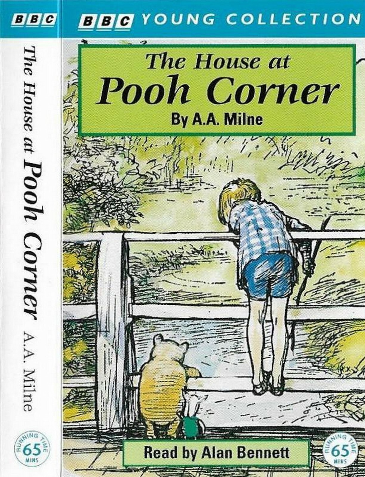 A. A. Milne ‎The House At Pooh Corner CASSETTE Audiobook Read by Alan Bennett