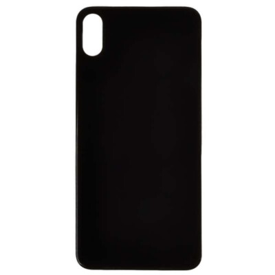 Back Glass Big Hole for Apple iPhone XS Max Space Gray Replacement Repair Phone